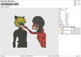 Miraculous Embroidery File 6 sizes