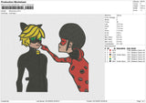 Miraculous Embroidery File 6 sizes