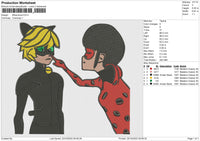 Miraculous Embroidery File 6 sizes