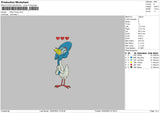 Miss Prissy Embroidery File 6 sizes