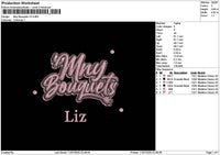 Mnytext v2 Embroidery File 6 sizes
