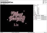 Mnytext v2 Embroidery File 6 sizes