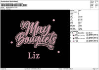 Mnytext v2 Embroidery File 6 sizes