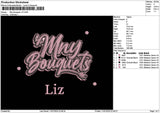 Mnytext v2 Embroidery File 6 sizes