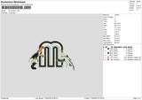 Chicken01 Embroidery File 6 sizes