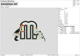Chicken01 Embroidery File 6 sizes