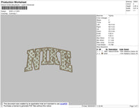 Nike Lv1 02 Embroidery File 4 size