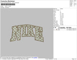 Nike Lv1 02 Embroidery File 4 size