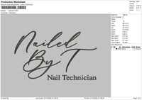 Nailed Embroiery File 6 sizes