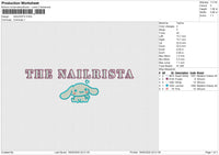 NAILRISTA Embroidery File 6 size