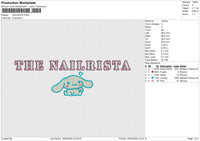 NAILRISTA Embroidery File 6 size