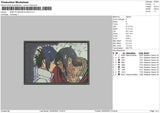 Sasuke Itachi 002 Embroidery File 4 size