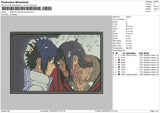 Sasuke Itachi 002 Embroidery File 4 size