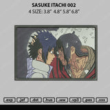 Sasuke Itachi 002 Embroidery File 4 size