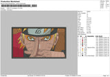 Naruto Rectangle V12 Embroidery File 6 sizes