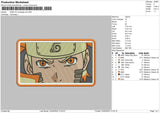 Naruto Rectangle V5 Embroidery File 4 size