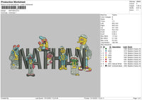 Nathan Embroidery File 4 size