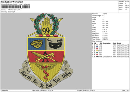 Navtes Evi Embroidery File 4 size