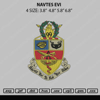 Navtes Evi Embroidery File 4 size