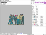 NCT Embroidery File 4 size