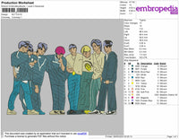 NCT Embroidery File 4 size