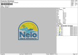 Nelotext Embroidery 2 Files