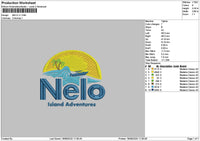 Nelotext Embroidery 2 Files