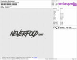 Neverfold 5A Embroidery File 4 size