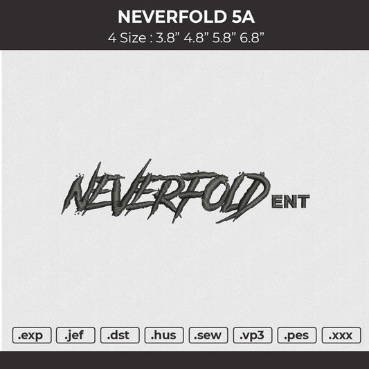 Neverfold 5A Embroidery File 4 size