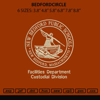 Bedfordcircle Embroidery File 6 sizes