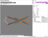 Nichirin Sword V1 Embroidery File 4 size