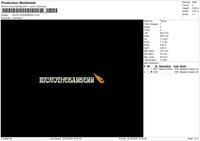 Nickothebarberr Embroidery File 6 sizes
