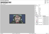 Nico Robin Embroidery File 5 sizes