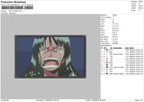 Nico Robin Embroidery File 5 sizes