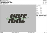 Nike 3 Swoosh Embroidery File 4 size