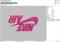 Nike Air Rotate Embroidery File 4 size