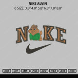 Nike Alvin Embroidery File 6 sizes