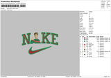 Nike Arthur Embroidery File 4 size