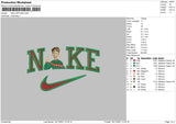 Nike Arthur Embroidery File 4 size