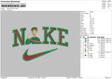 Nike Arthur Embroidery File 4 size