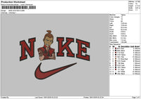 Nike Sokka01 Embroidery File 6 sizes