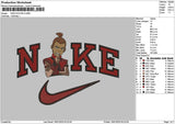 Nike Sokka01 Embroidery File 6 sizes