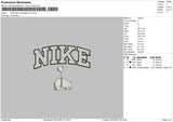 Nike Ballon Embroidery File 4 Size