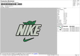 Nike Baby Yoda Embroidery File 4 size