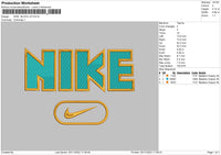 Nike Block V2 Embroider File 6 sizes