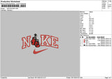 Nike Boxing Embroidery File 6 sizes