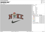 Nike Boy Embroidery File 6 sizes