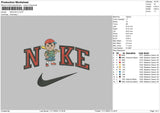 Nike Boy Embroidery File 6 sizes