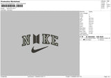 Nike BTS Embroidery File 4 size