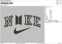 Nike BTS Embroidery File 4 size